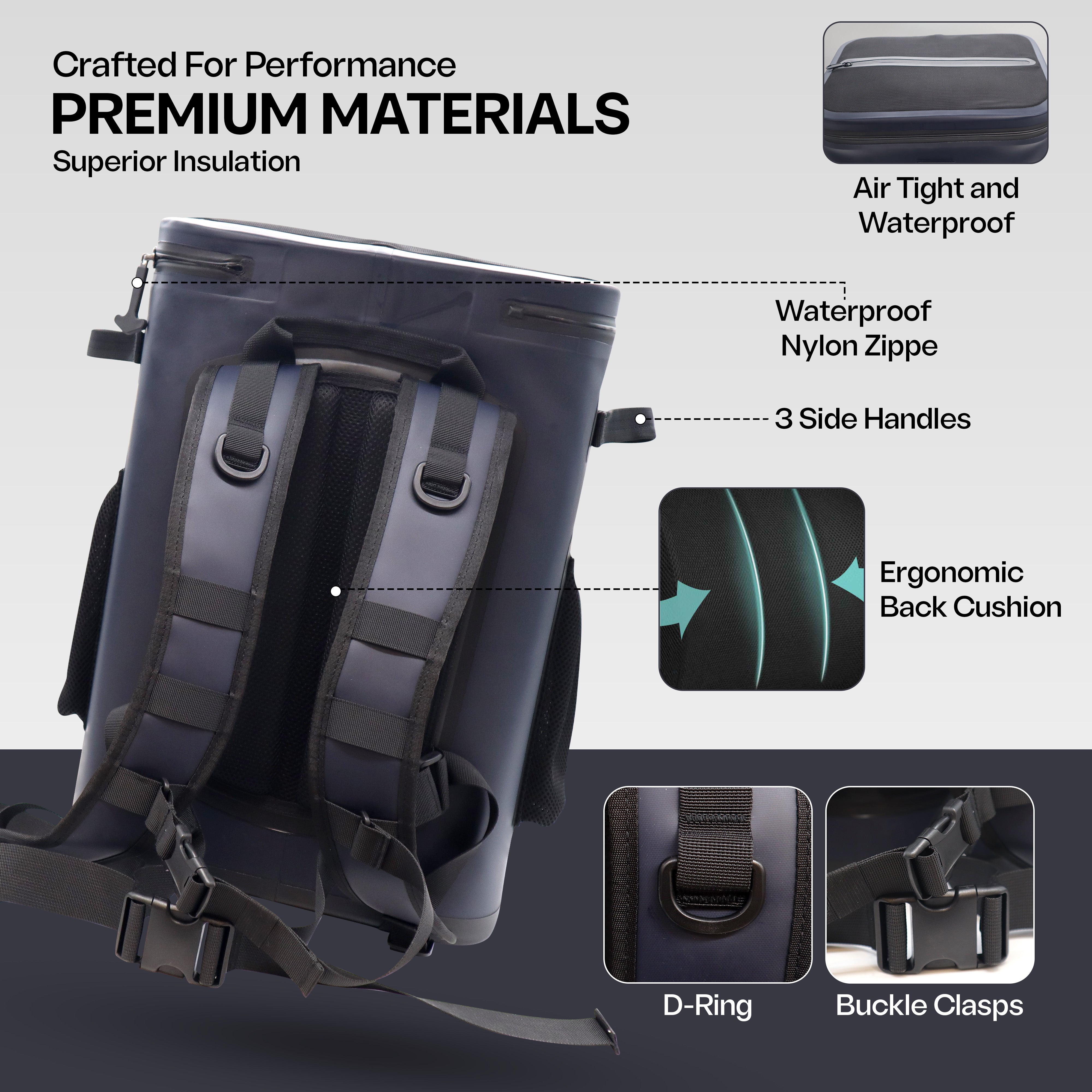The Shoreline Collection Backpack Cooler